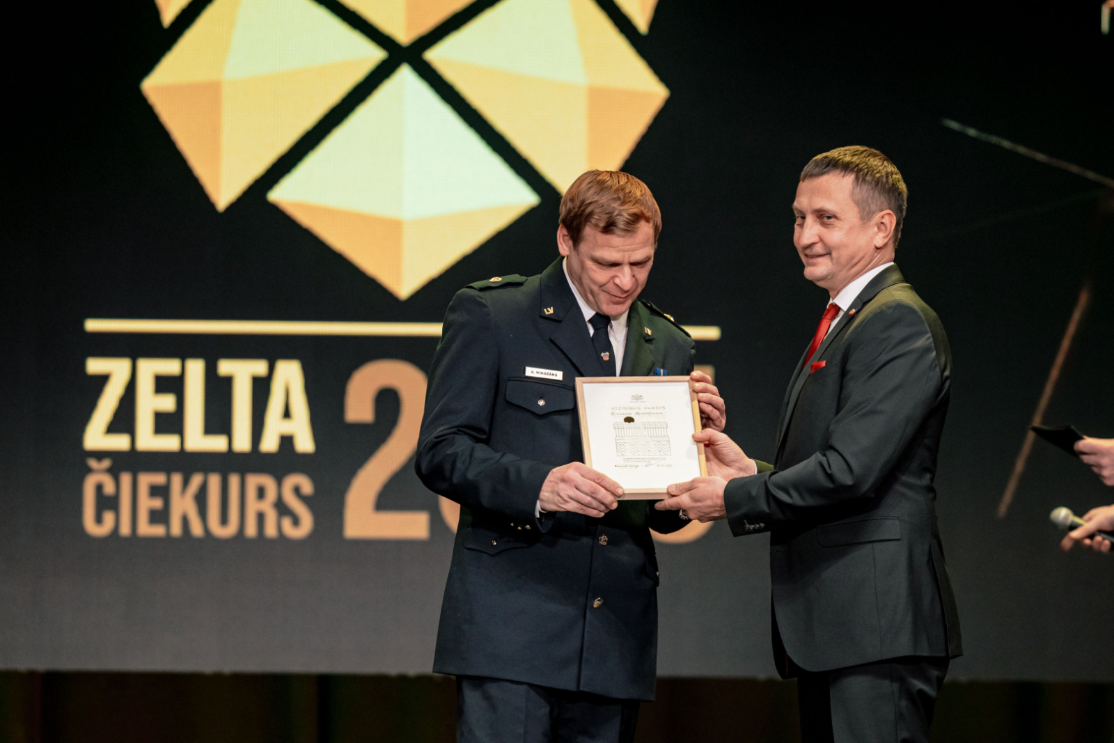 Meža nozares Gada balvas “Zelta čiekurs 2025” apbalvošanas ceremonijas foto