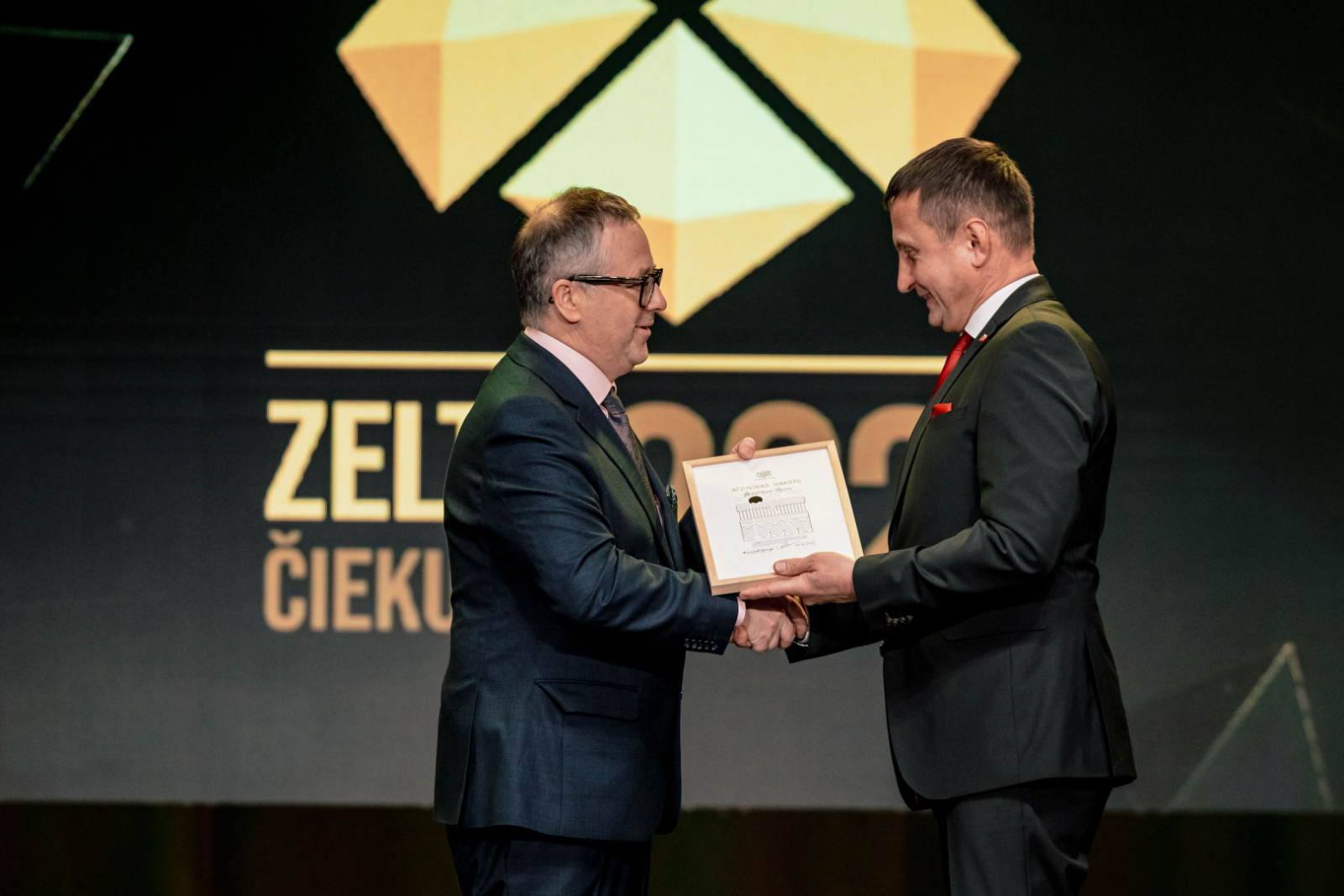 Meža nozares Gada balvas “Zelta čiekurs 2025” apbalvošanas ceremonijas foto