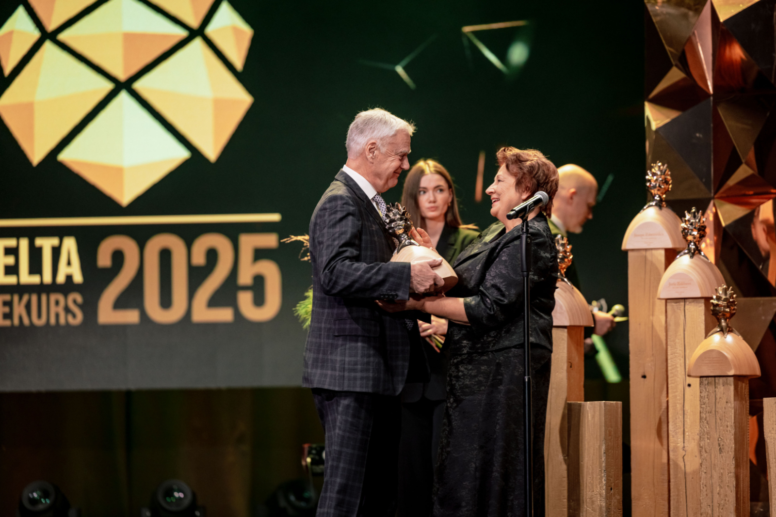 Meža nozares Gada balvas “Zelta čiekurs 2025” apbalvošanas ceremonijas foto