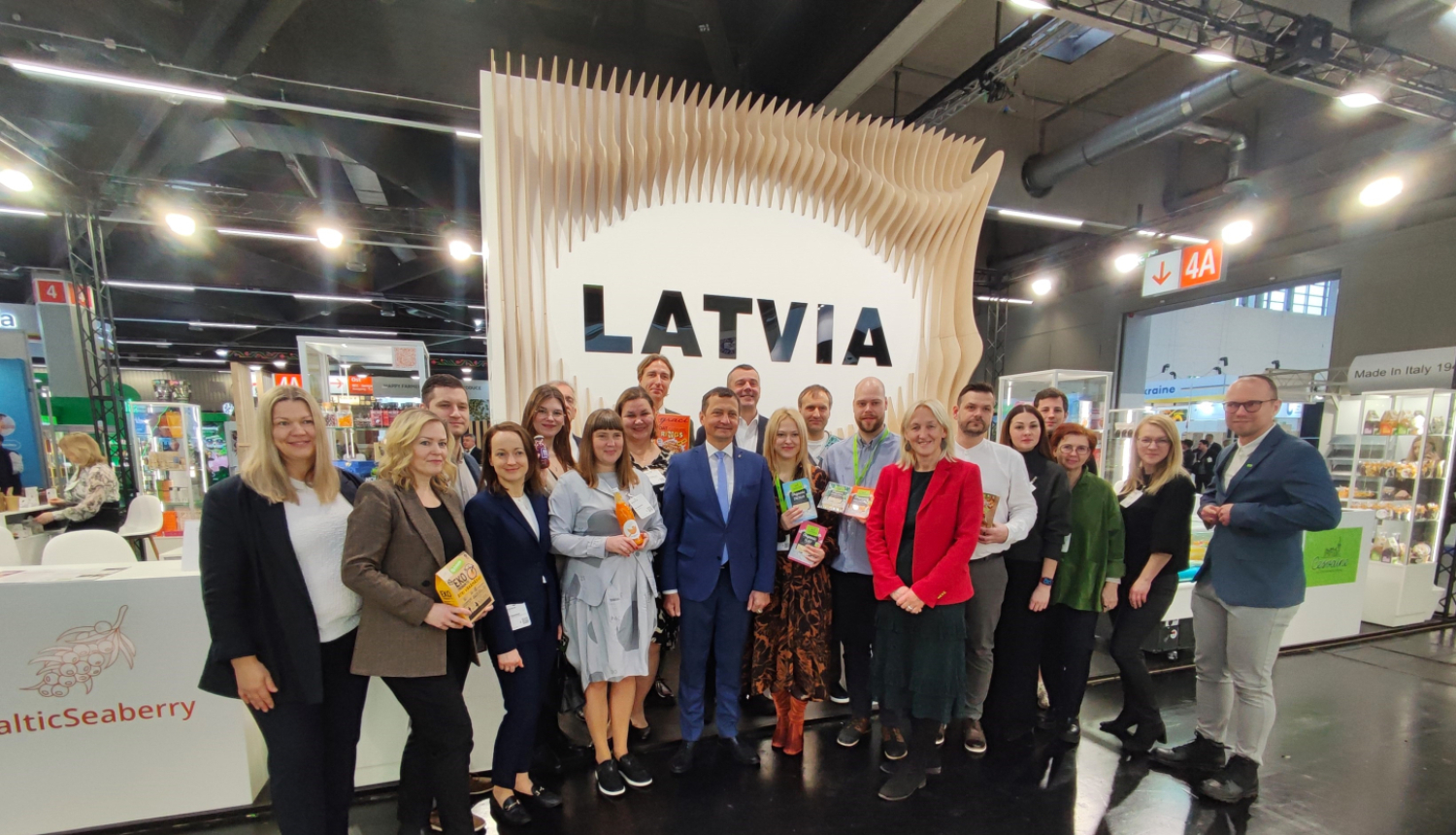 Latvijas stends izstādē BioFach Bavārijā