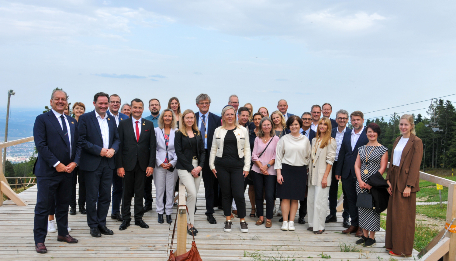 For forest group+ delegāciju kopbilde