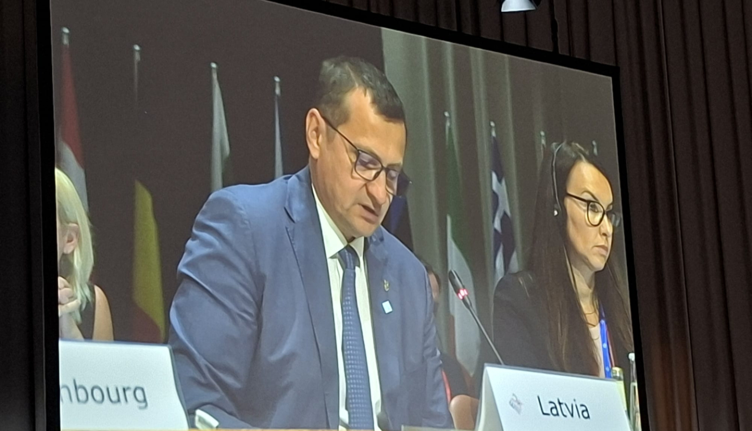 Armands Krauze Kopenhāgenā, ES ministru sanāksmē