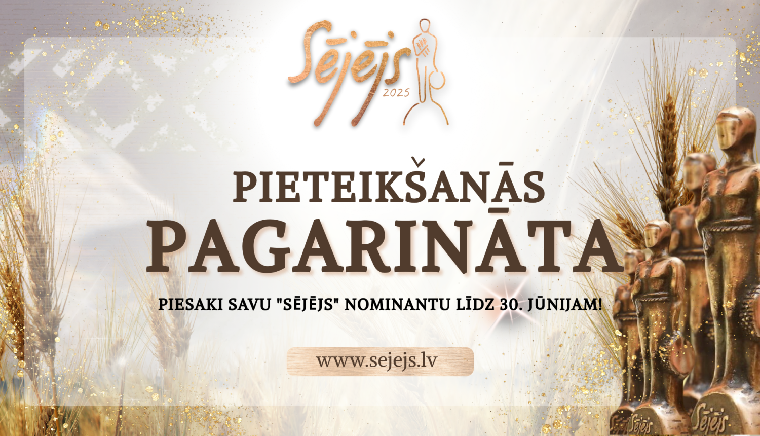 aicinājuma pieteikt dalībniekus līdz 30. jūnijam plakāts