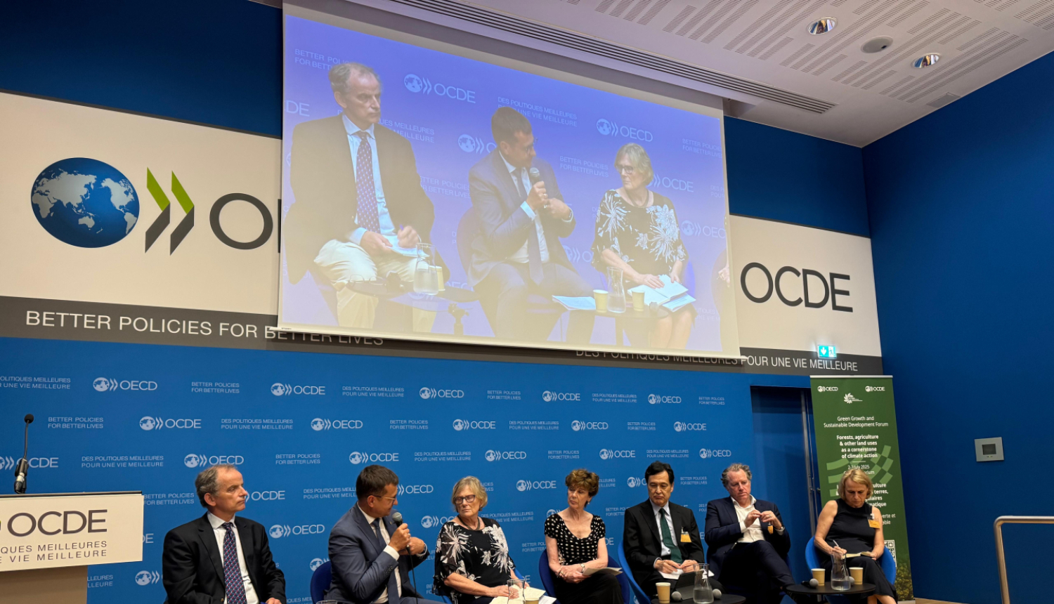 Zemkopības ministrs Armands Krauze OECD Zaļās izaugsmes un ilgtspējīgas attīstības forumā