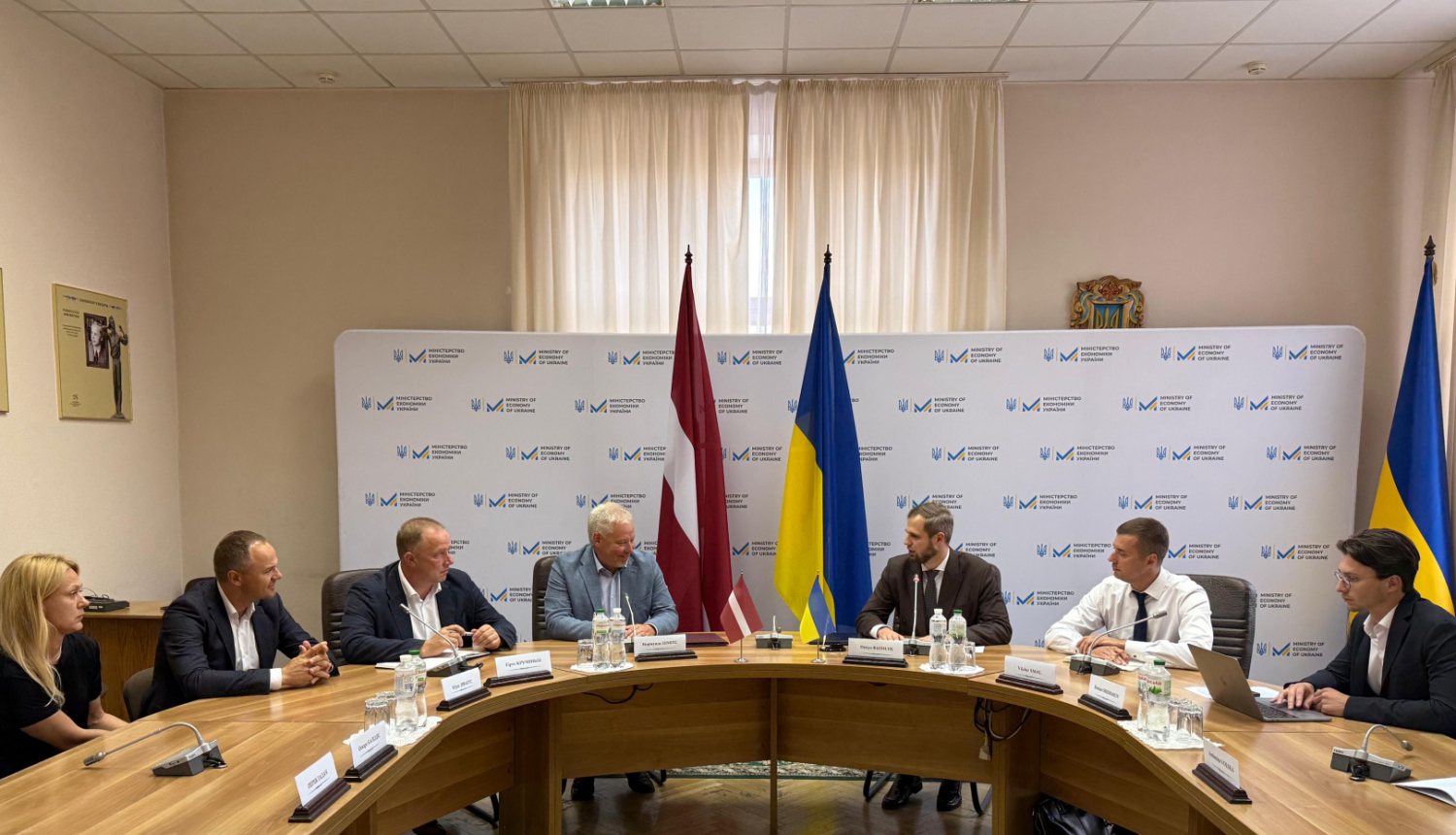 Latvijas delegācijas tikšanās ar Ukrainas Ekonomikas, vides un lauksaimniecības ministrijas pārstāvjiem