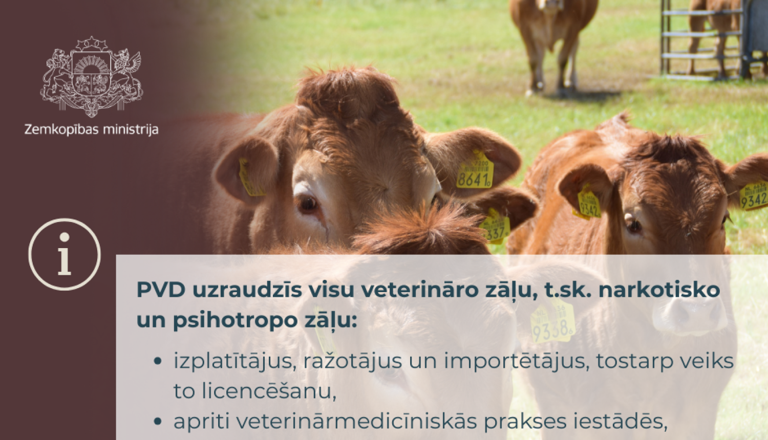 Vizuālis par teretināro zāļu aprites uzraudzību 