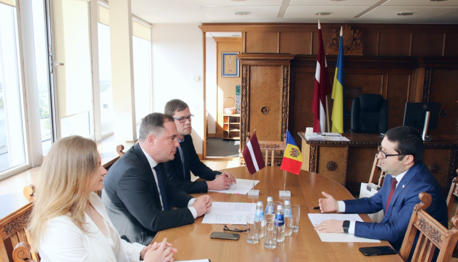 Moldovas vēstnieka vizīte