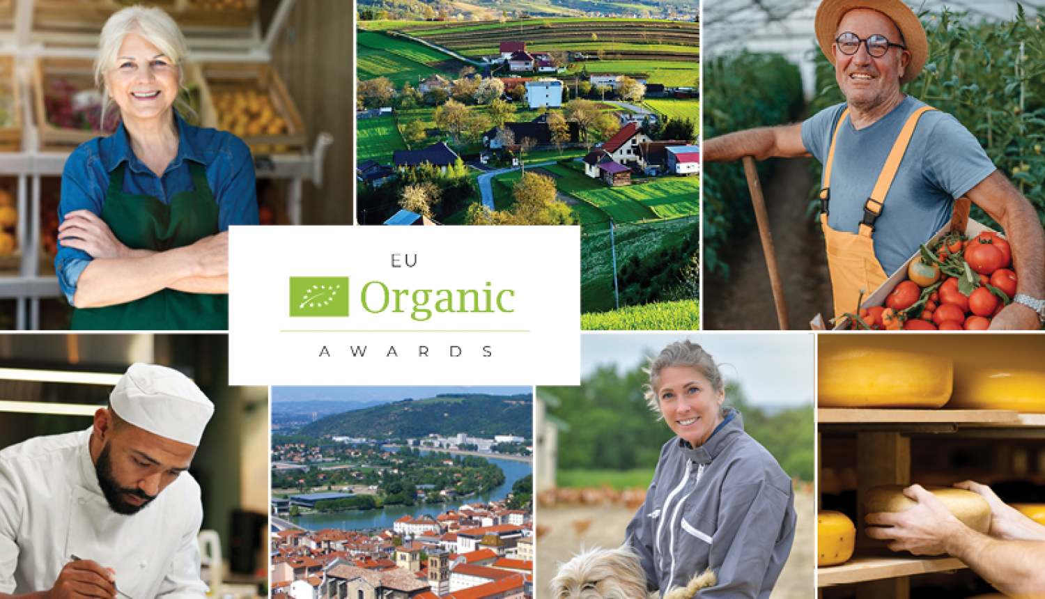 ERS bioloģiskās lauksaimniecības balvas baneris