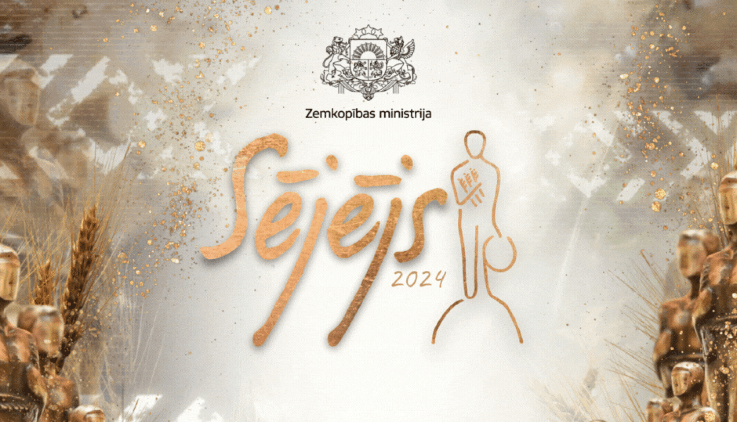 Aicinājums skatīties Sējējs 2024 laureātu apbalvošanas ceremoniju feisbuka tiešraidē