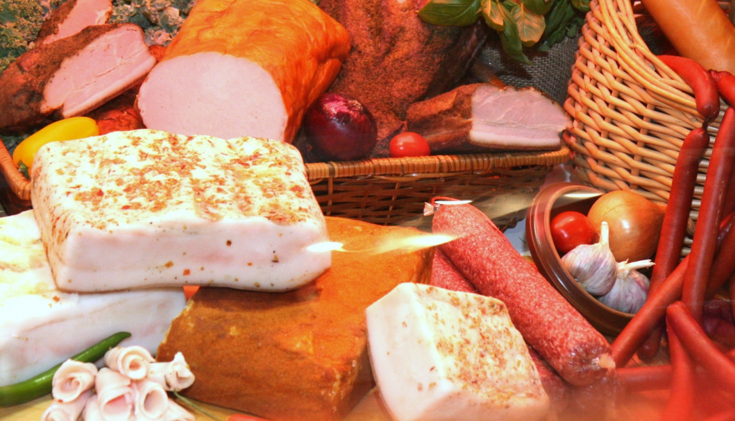 kūpinātas gaļas produkti