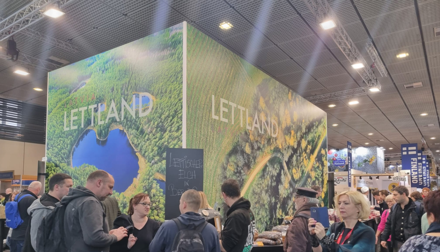 Bilde no izstādes "Zaļā nedēļa"