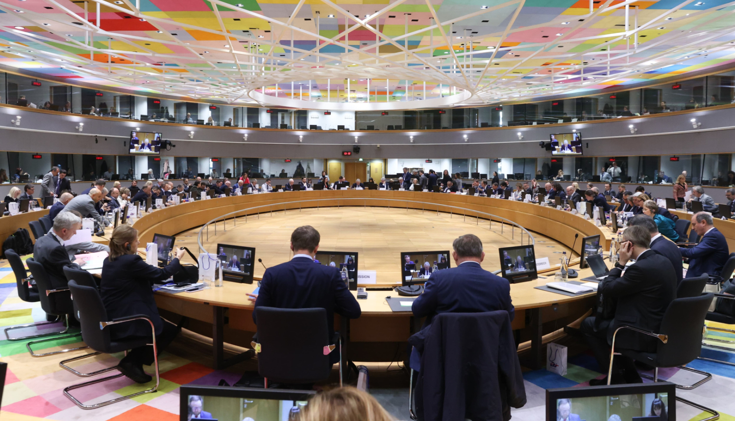 ES ministru padomes sanāksme, apaļais galds