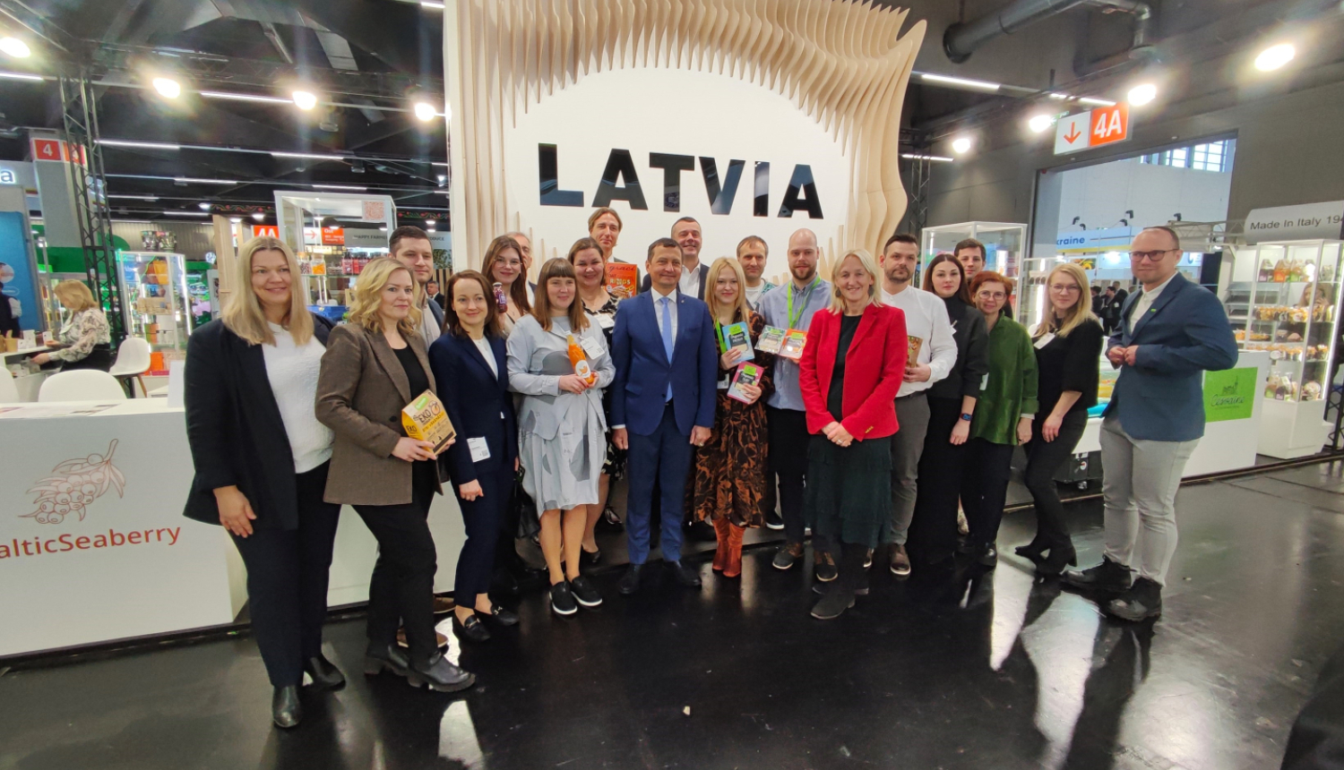 Latvijas stends izstādē BioFach Bavārijā