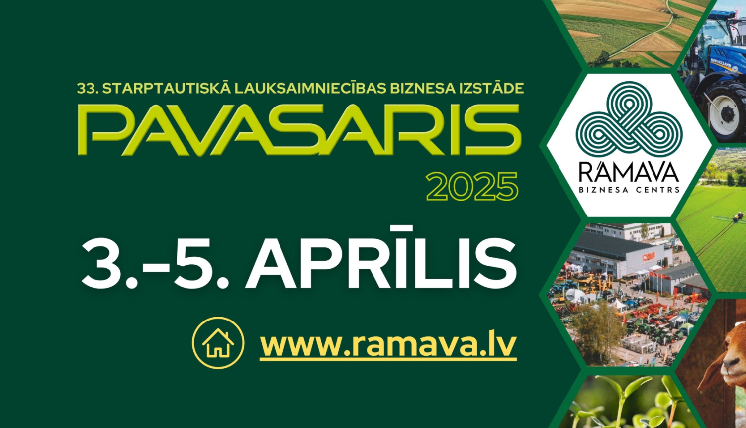 Izstādes Rāmavā 2025 plakāts