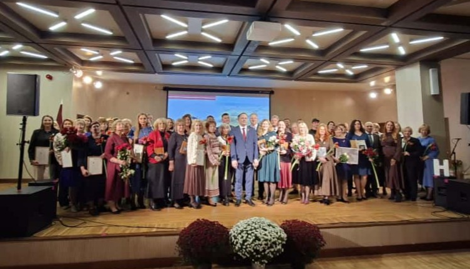 Apbalvoties darbinieki