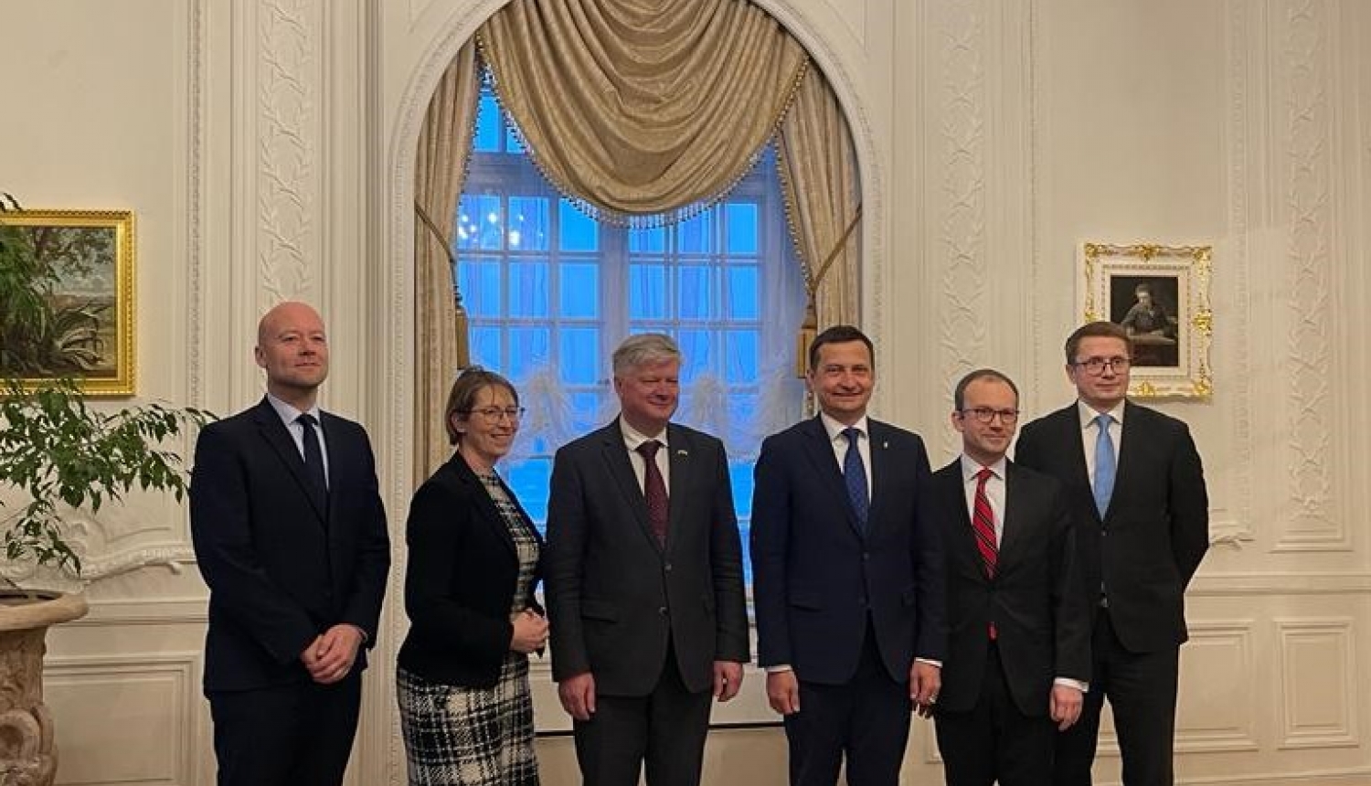 Latvijas, Lietuvas, Igaunijas, Somijas, Zviedrijas un Dānijas lauksaimniecības ministri Viļņā - kopfoto